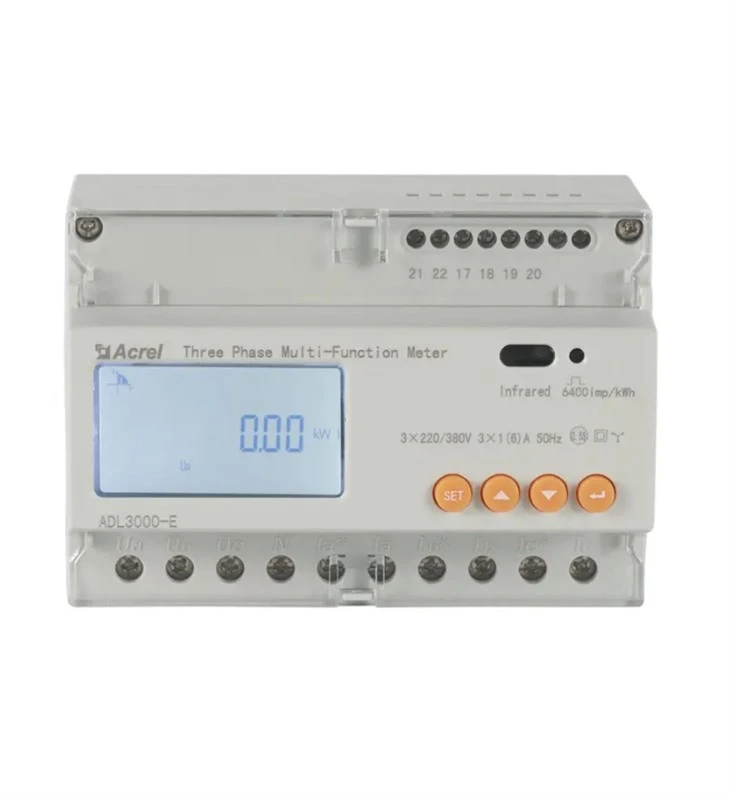 Đồng hồ đo Kwh ba pha Din Rail